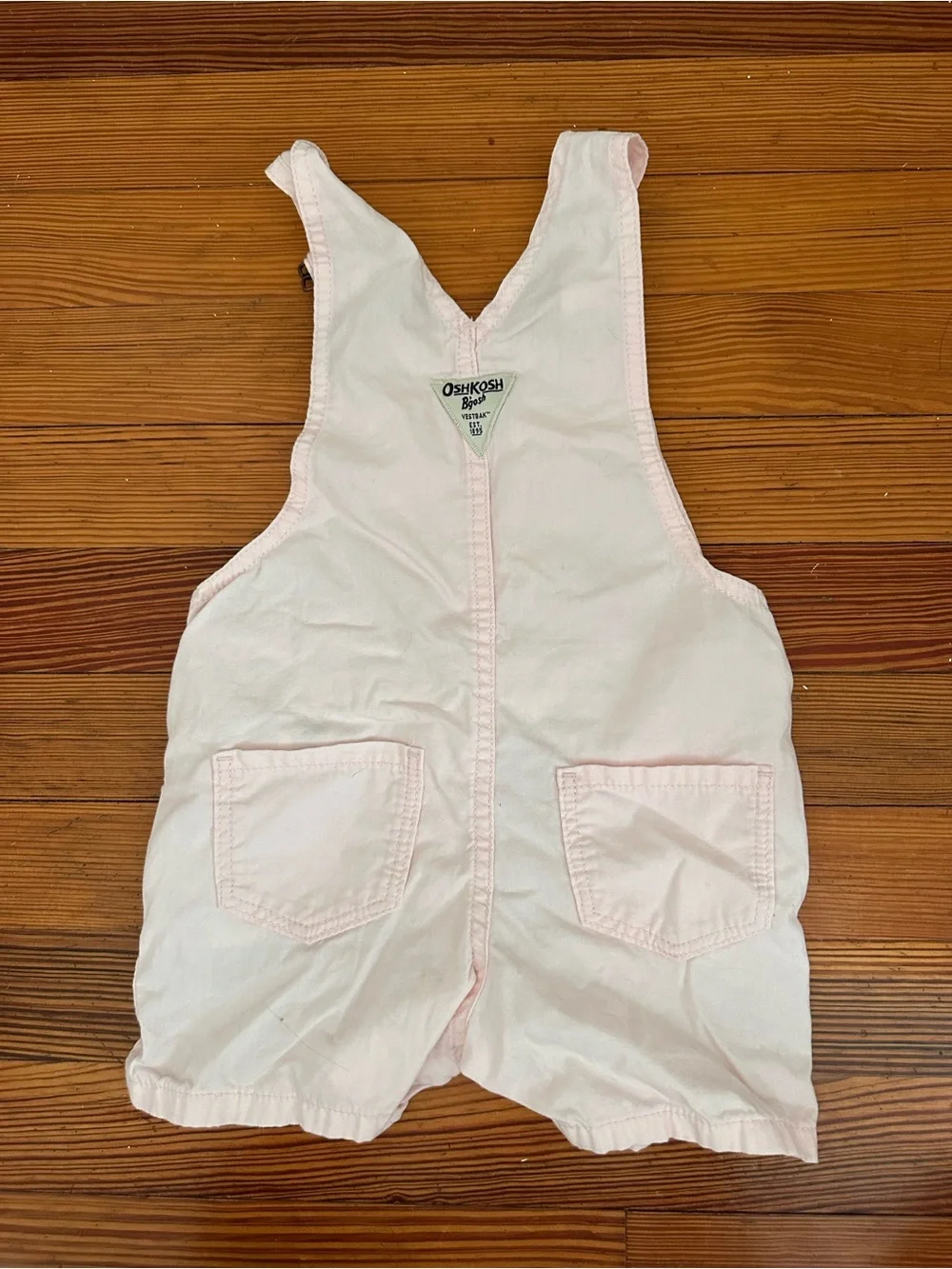 Girls 3T baby pink Oshkosh shortalls